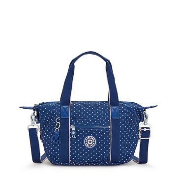 Kipling Art Mini Printed Shoulder Bags Soft Dot Blue | AU 1383LI